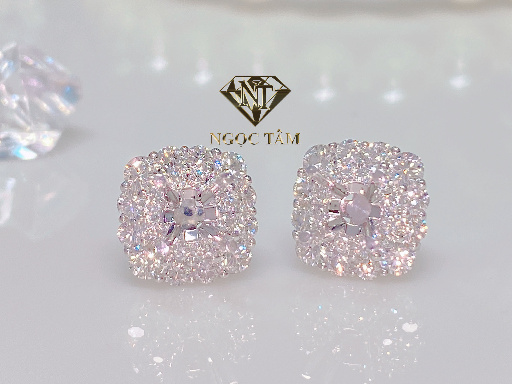 Bông tai xoàn - VB05014